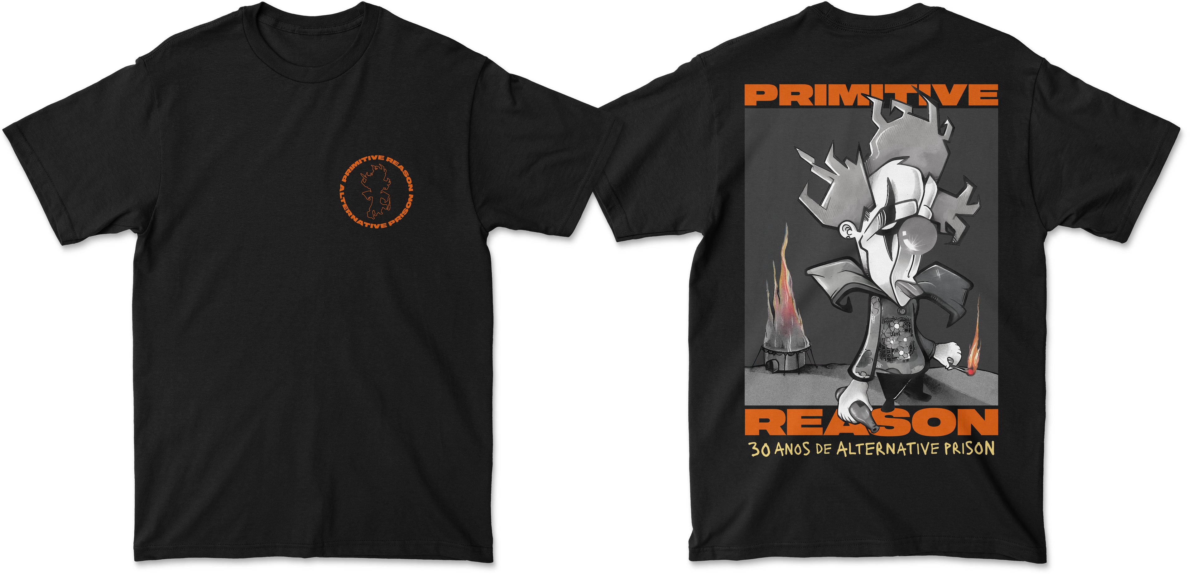 Primitive Reason Clown T-Shirt Black